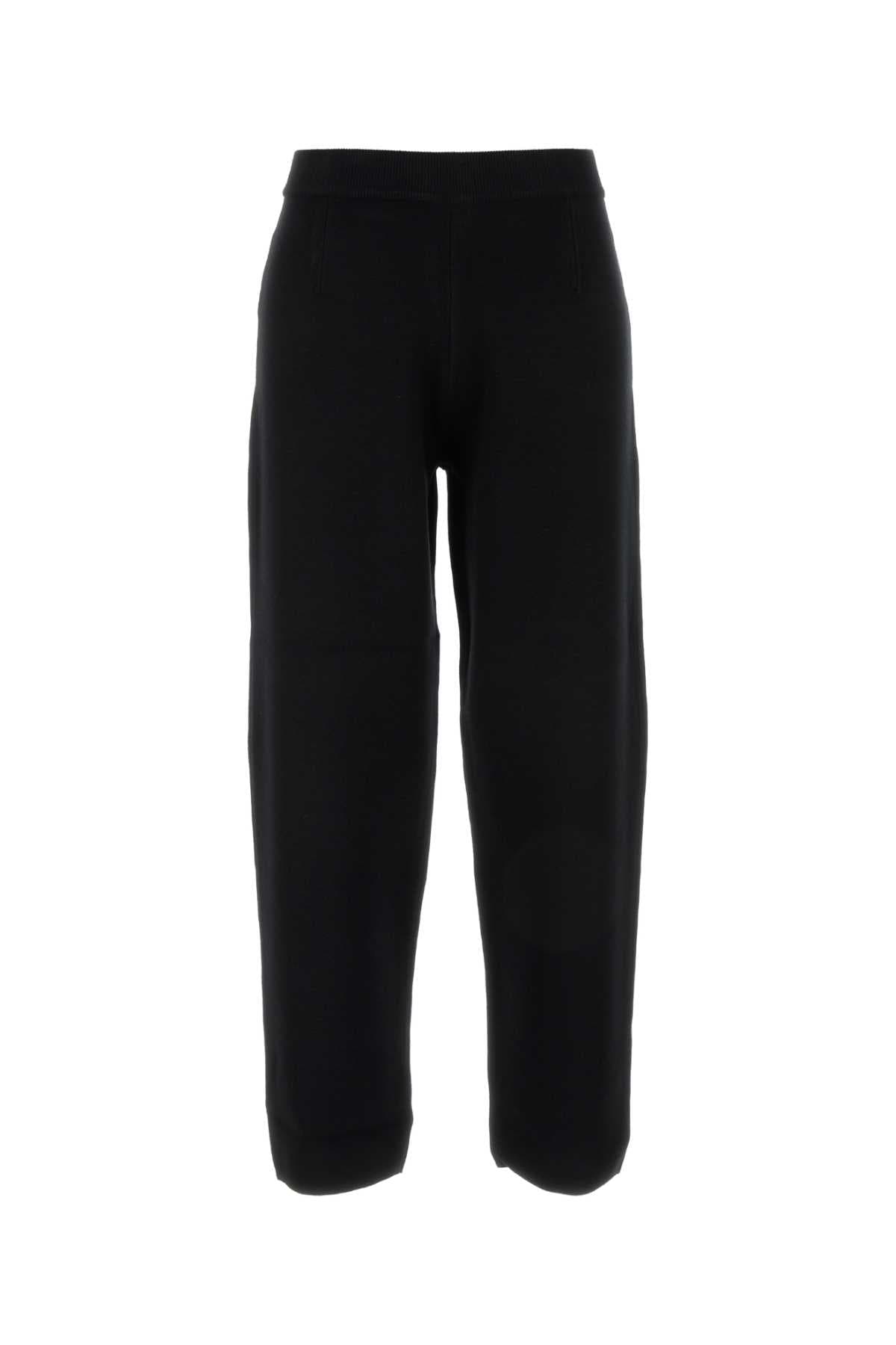 Black viscose blend Dula pant
