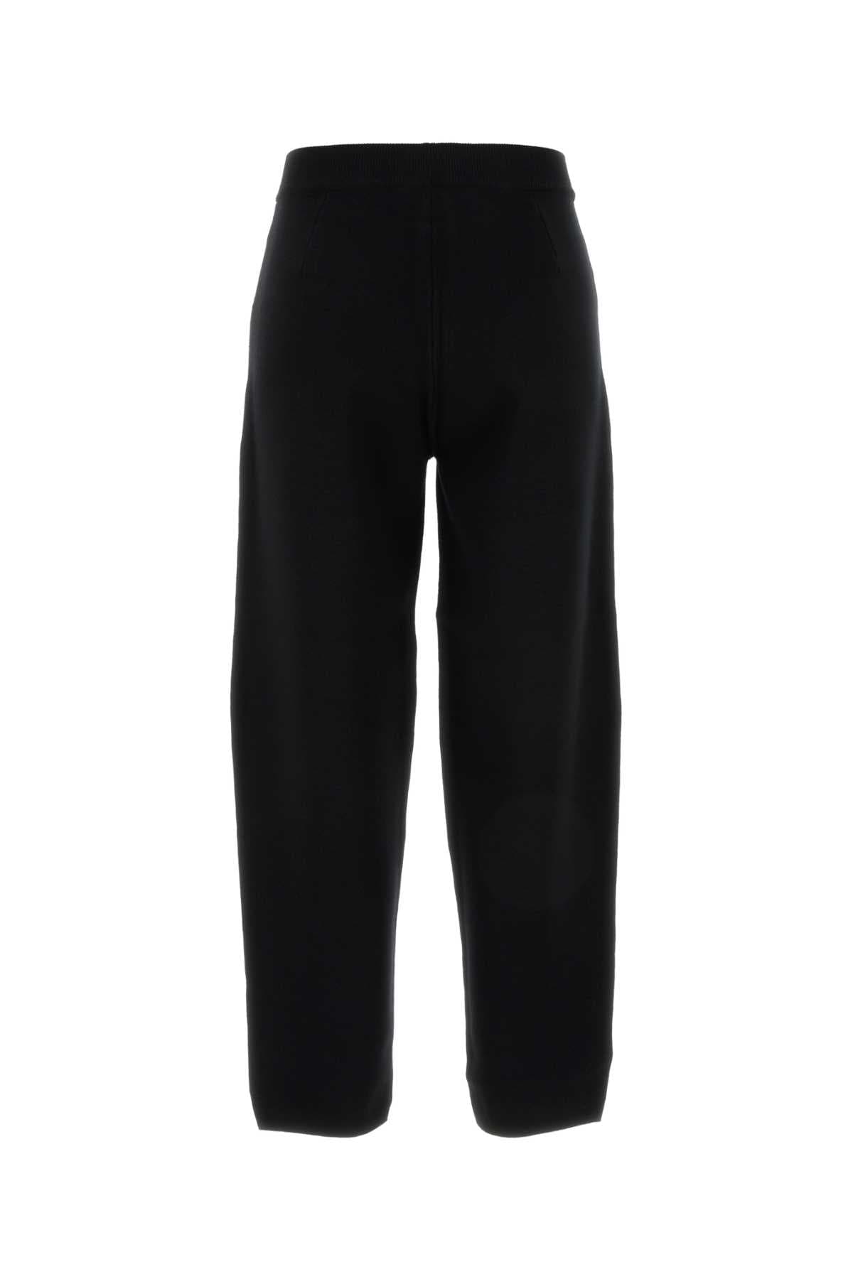 Black viscose blend Dula pant - мініатюра 2