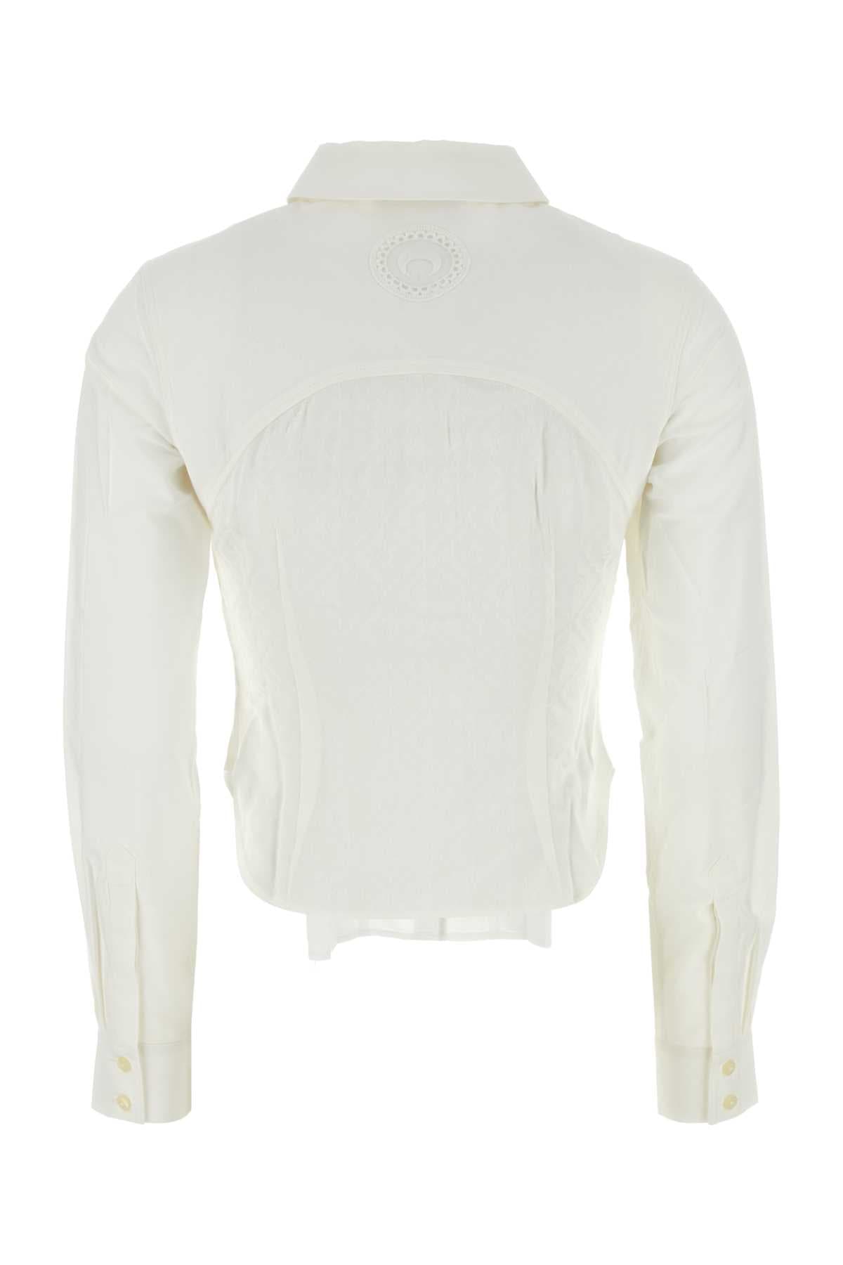 White cotton shirt - мініатюра 2