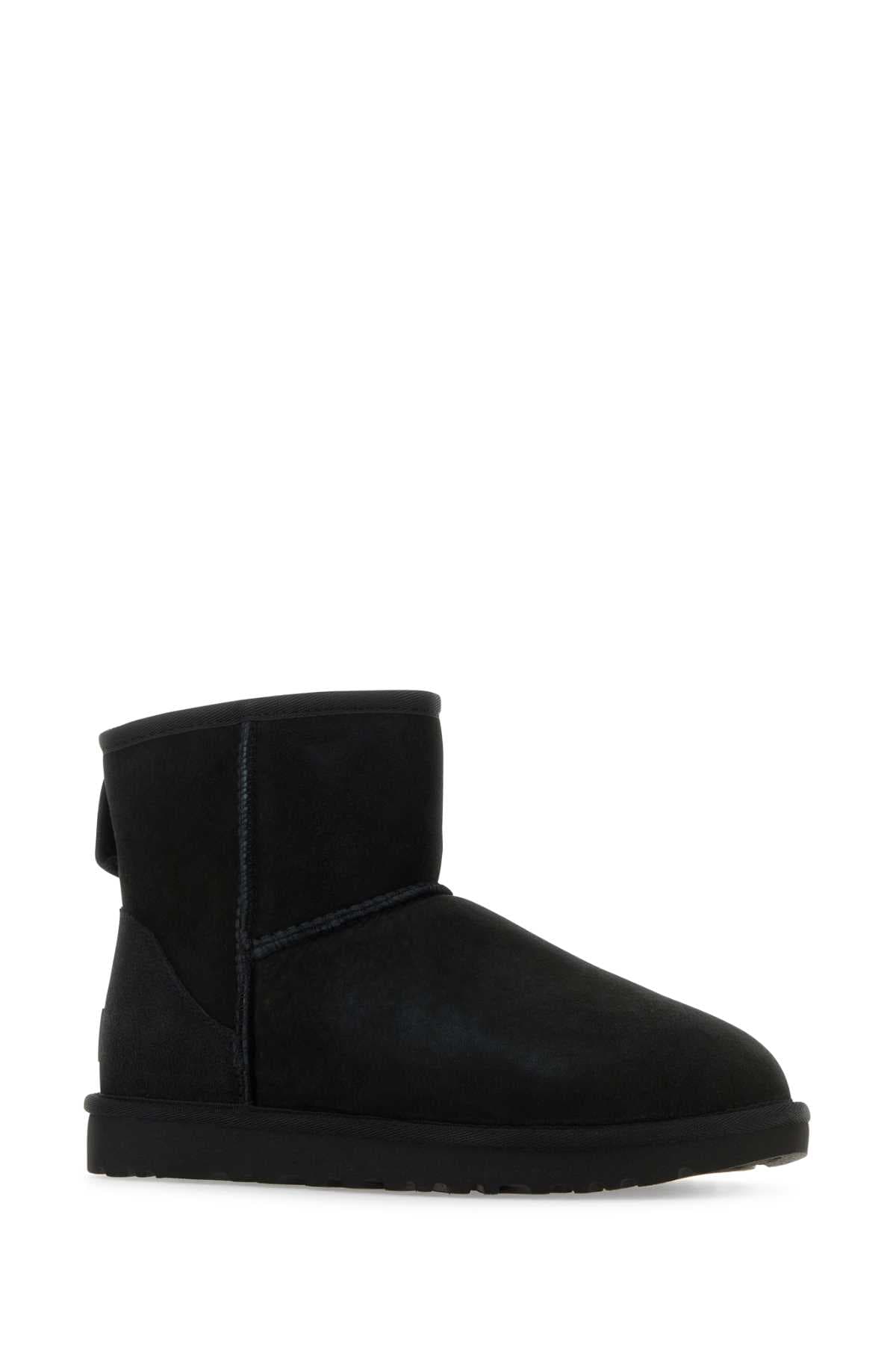 Black suede Classic Mini II ankle boots - мініатюра 2