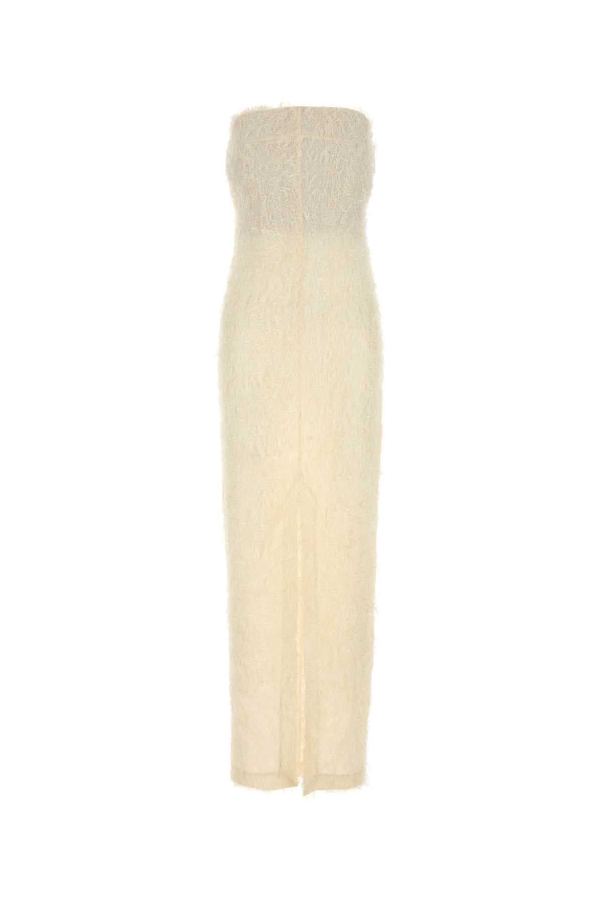 Ivory fil coupe dress