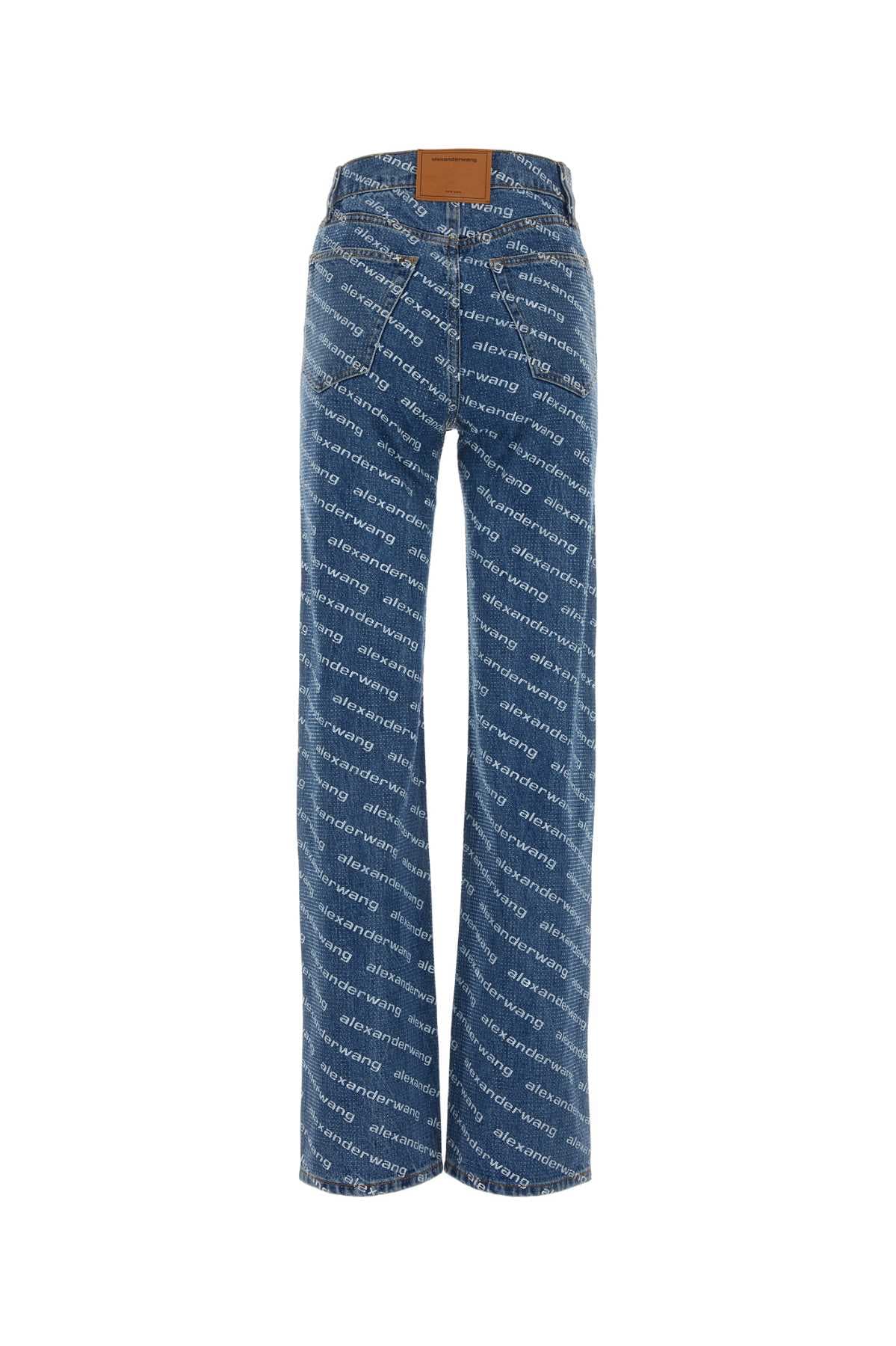 Printed denim jeans - мініатюра 2