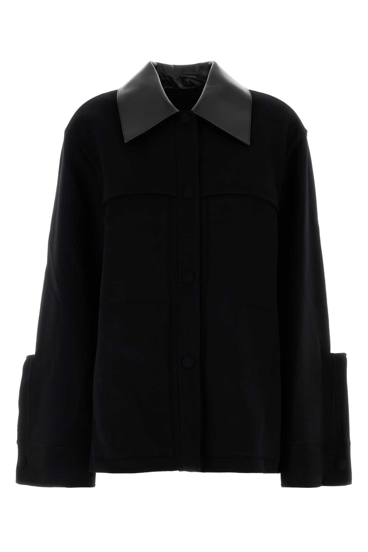 Black wool jacket