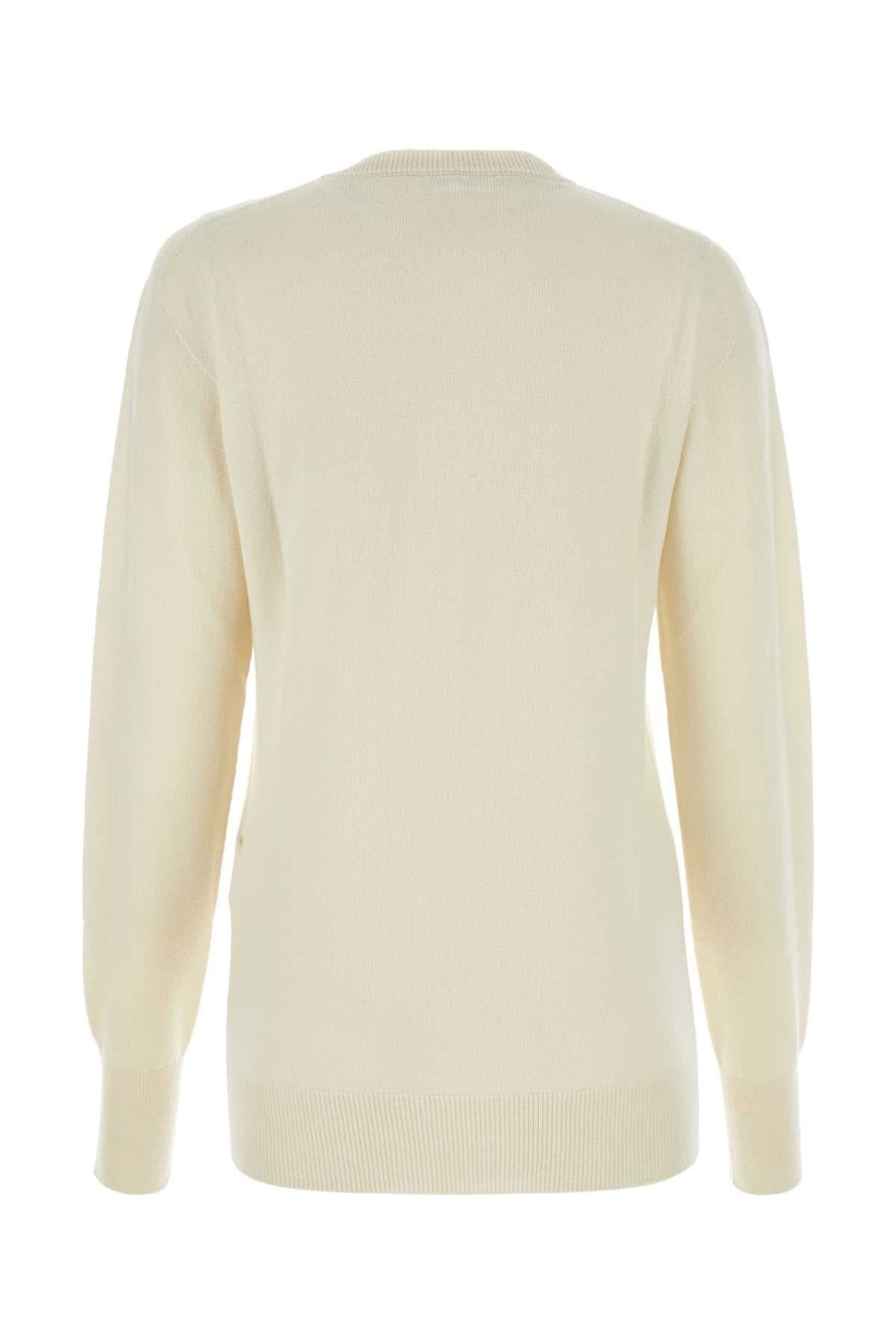 Ivory cashmere sweater - мініатюра 2