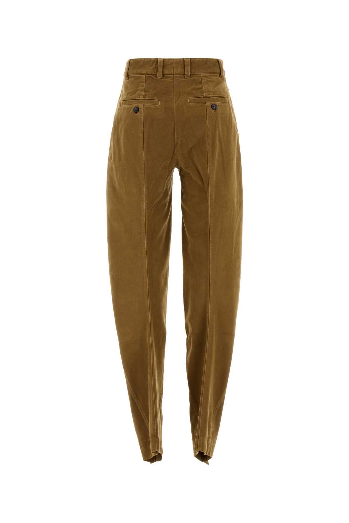 Caramel stretch velvet pant - мініатюра 2
