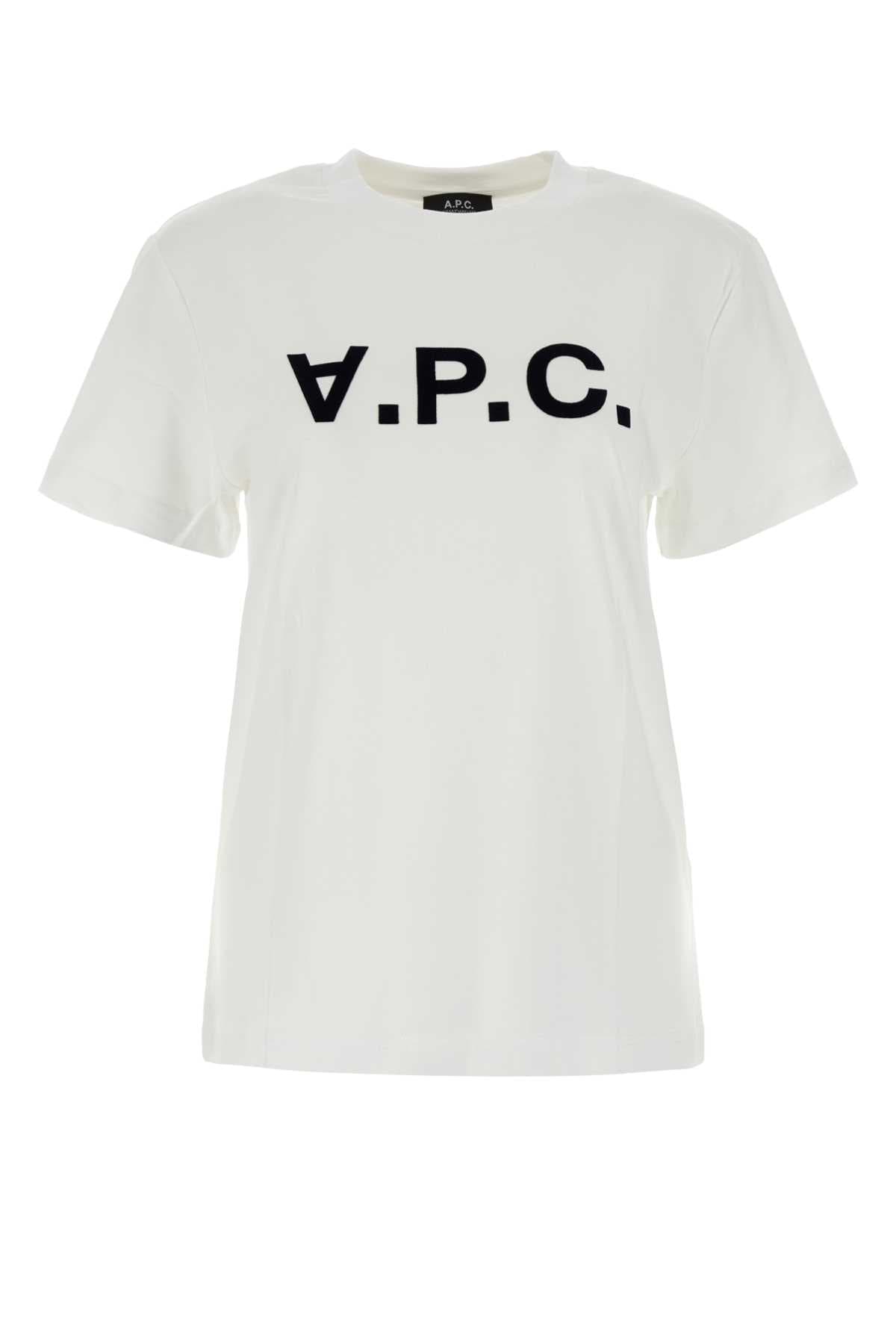 White cotton t-shirt