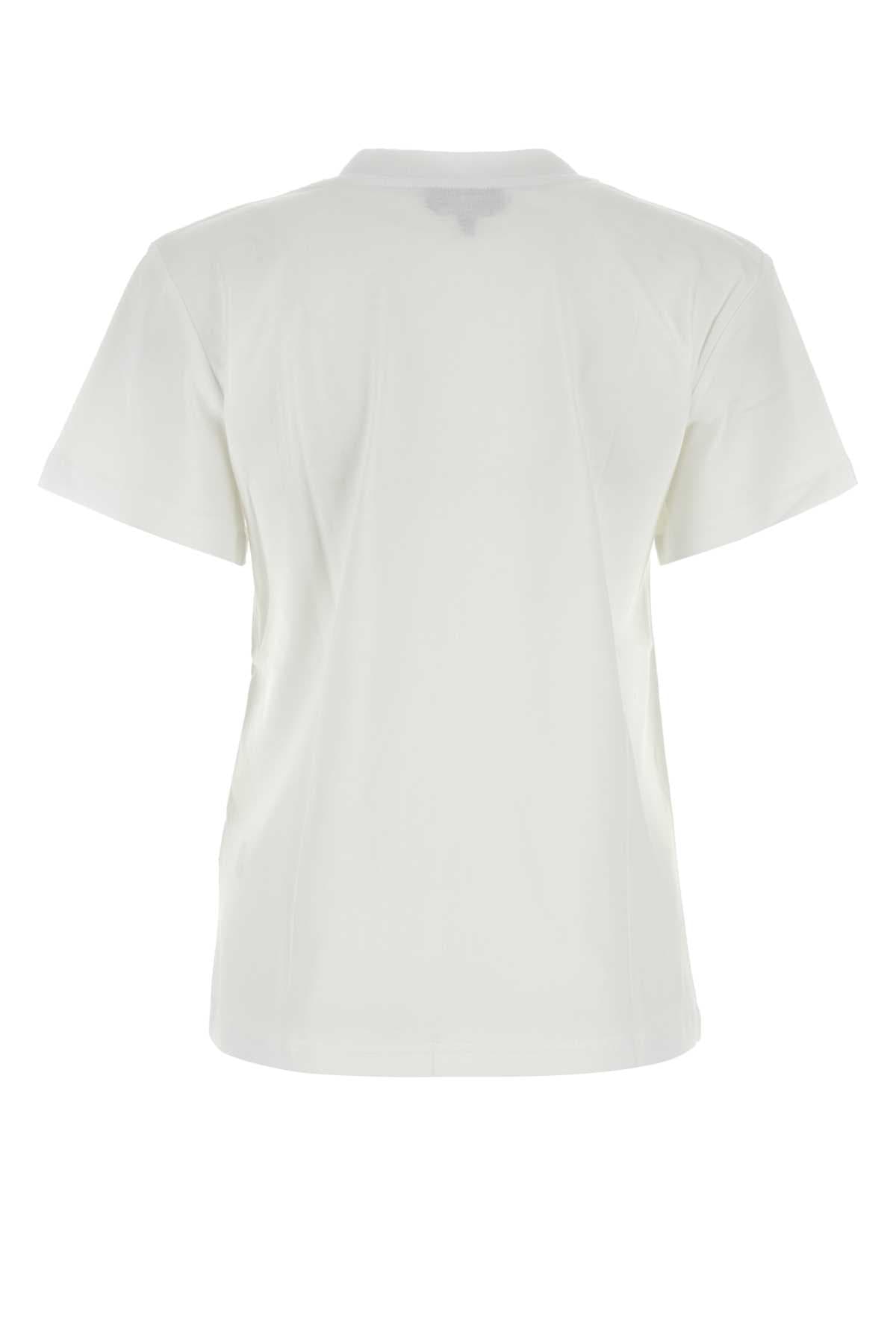 White cotton t-shirt - мініатюра 2