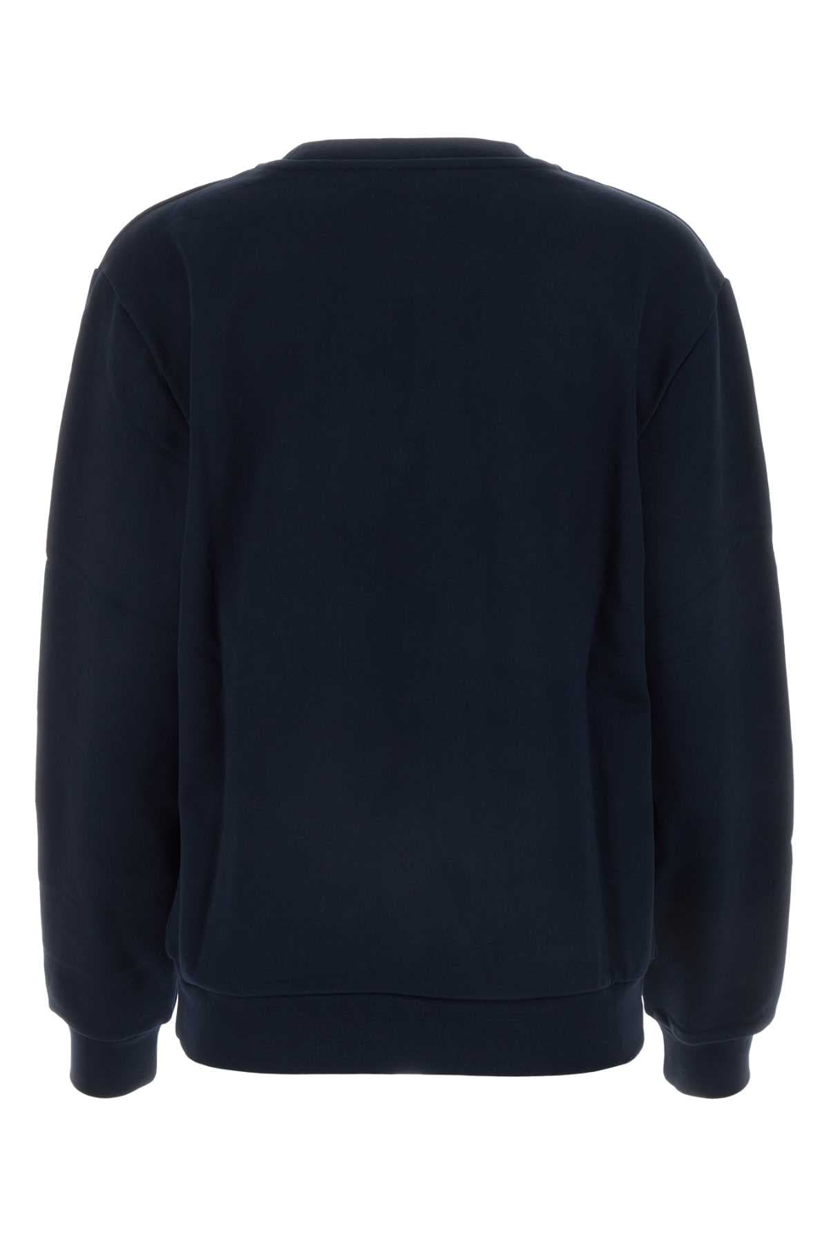 Midnight blue cotton sweatshirt - мініатюра 2