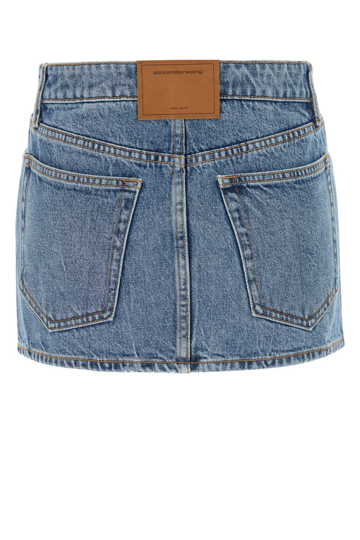 Denim mini skirt - мініатюра 2