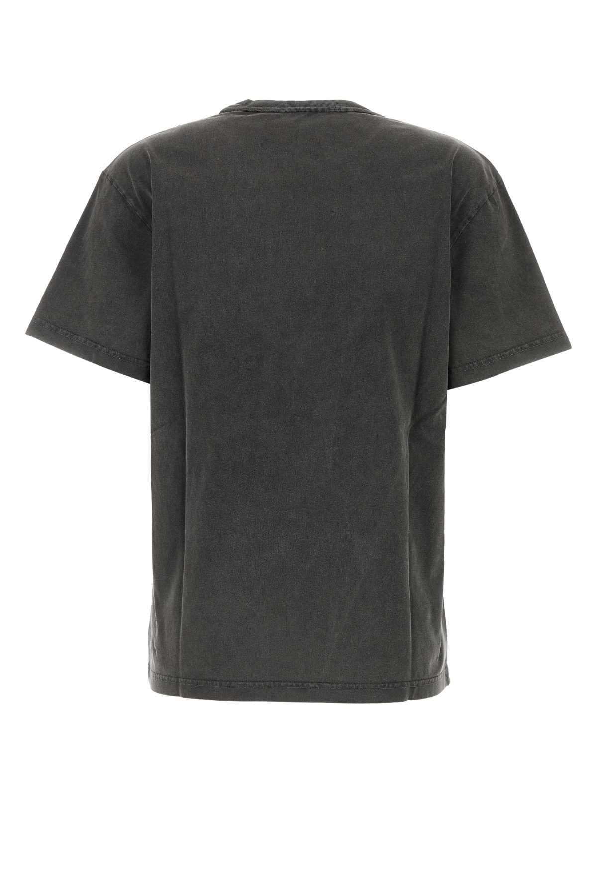 Dark grey cotton t-shirt - мініатюра 2