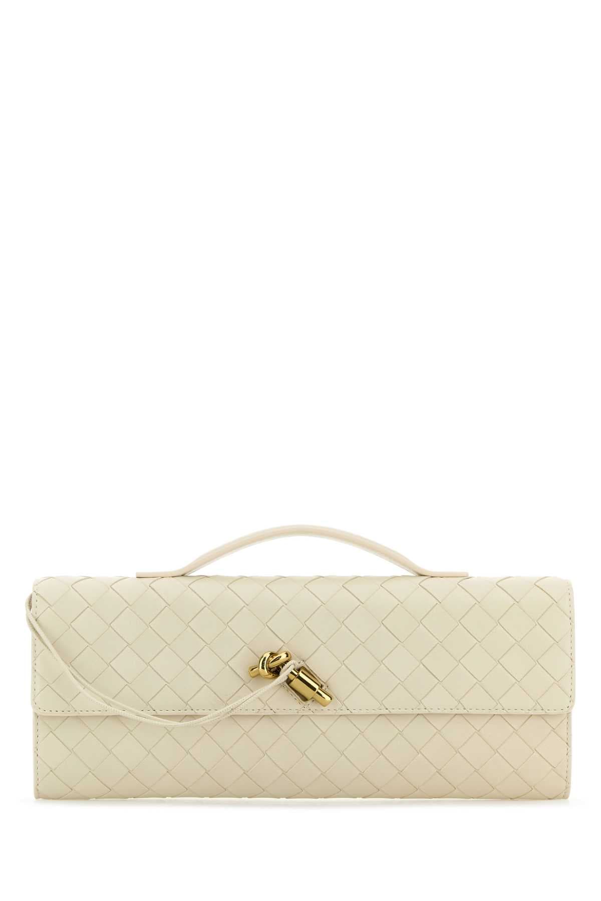 Ivory leather Andiamo handbag