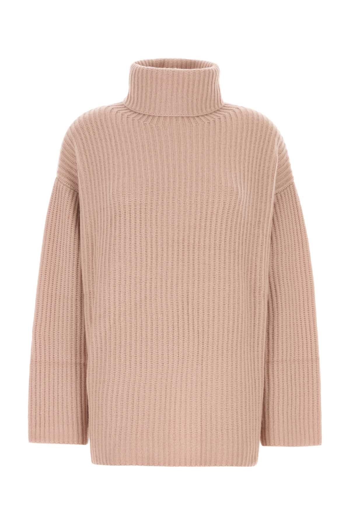 Pink cashmere Lisbon sweater