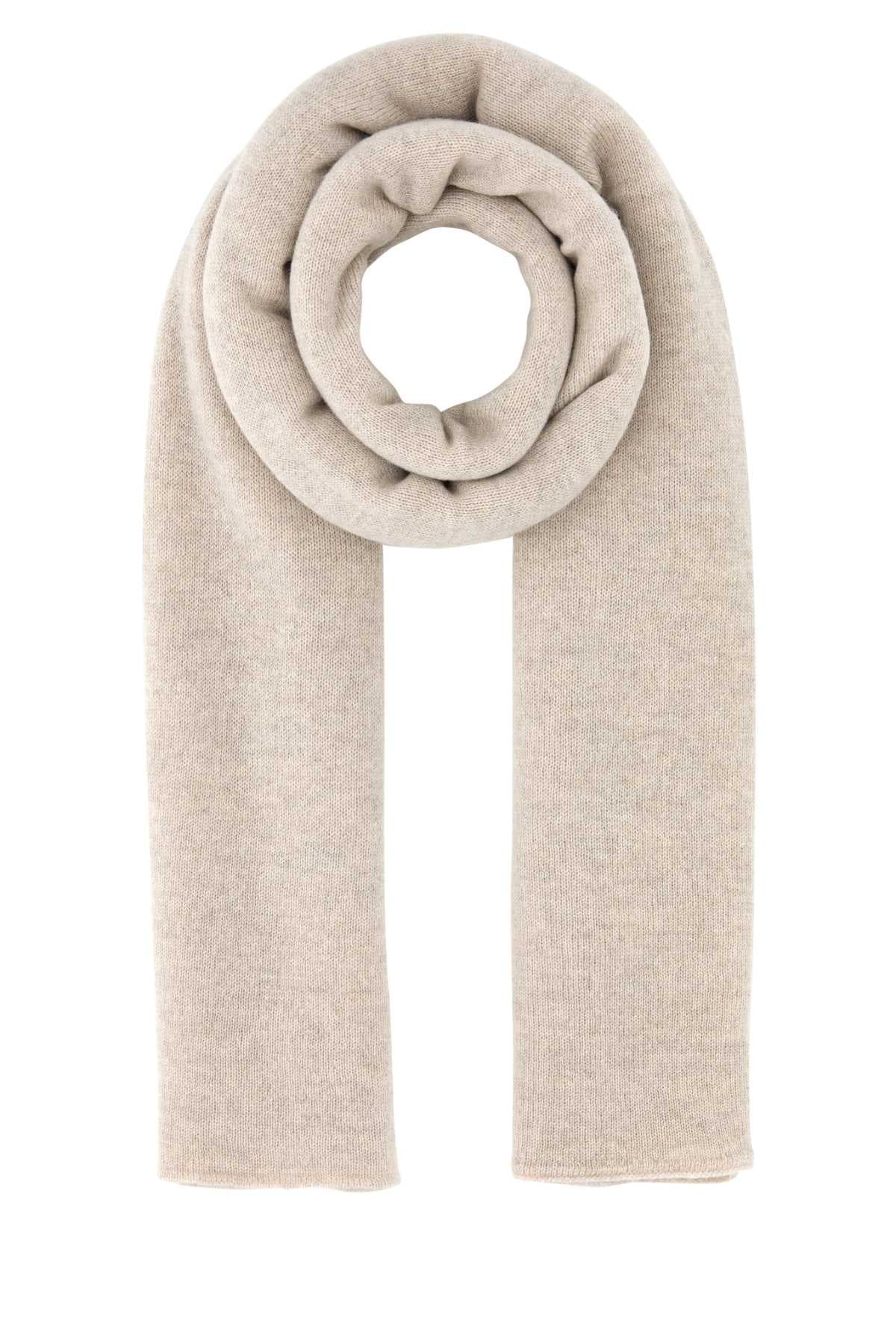 Sand cashmere Meribel scarf