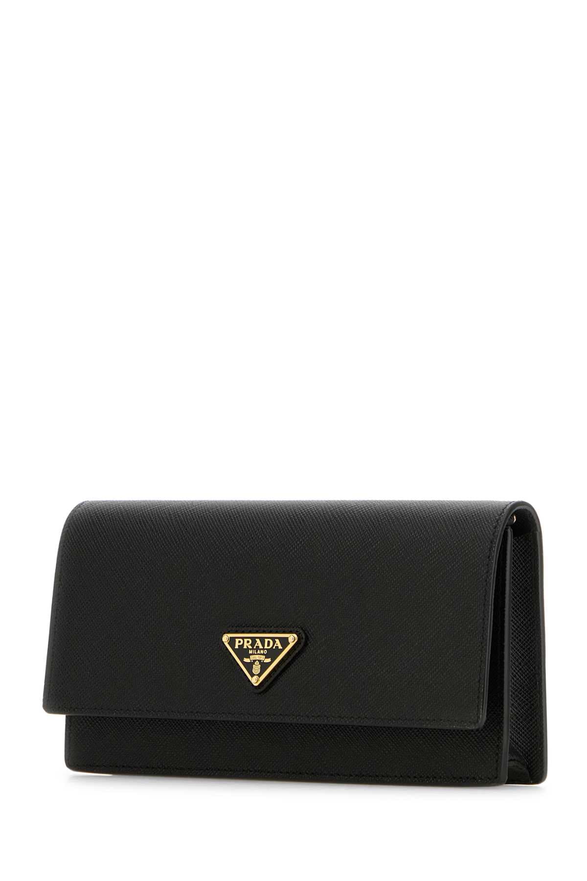 Black leather clutch - мініатюра 2
