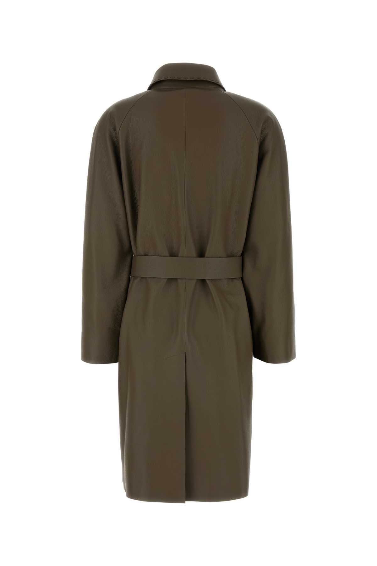 Mud leather coat - мініатюра 2