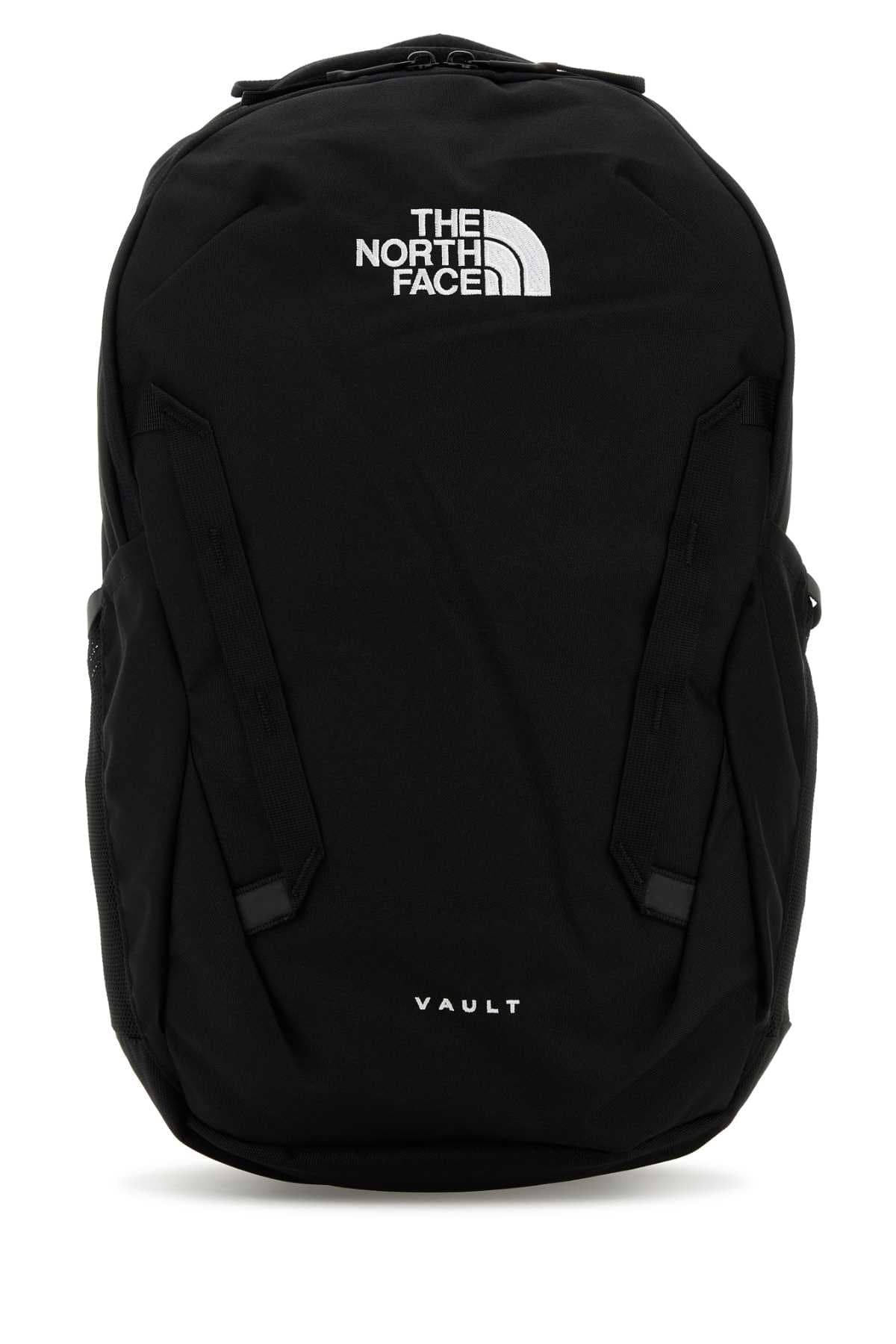 Black polyester Vault backpack