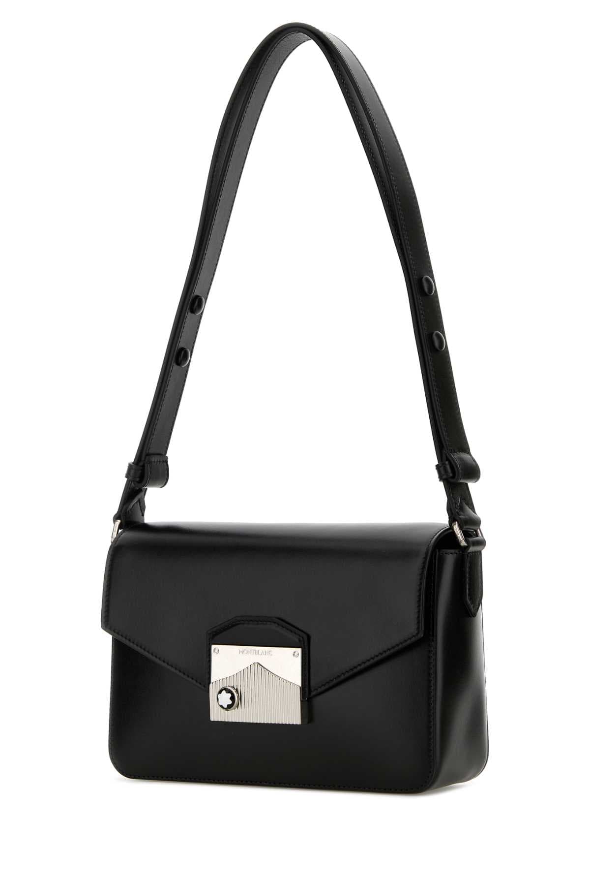 Black leather Meisterstuck shoulder bag - мініатюра 2