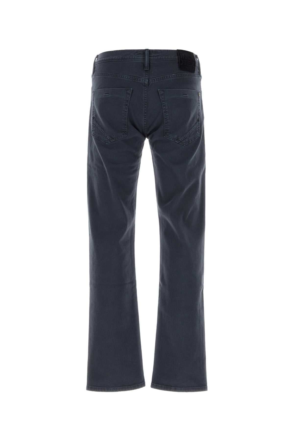 Navy blue stretch denim jeans - мініатюра 2
