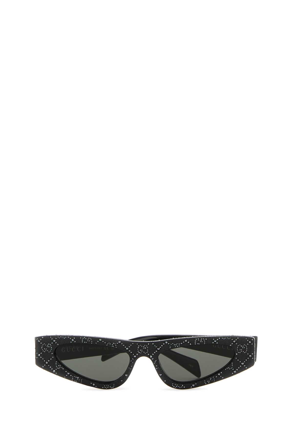 Embellished acetate sunglasses - мініатюра 2