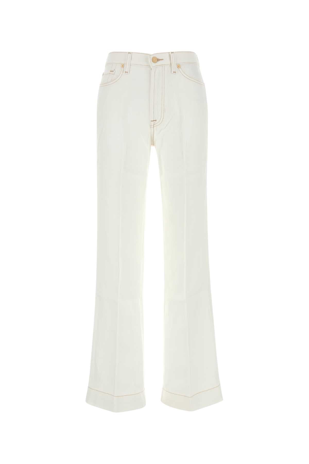 White lyocell Modern Dojo pant
