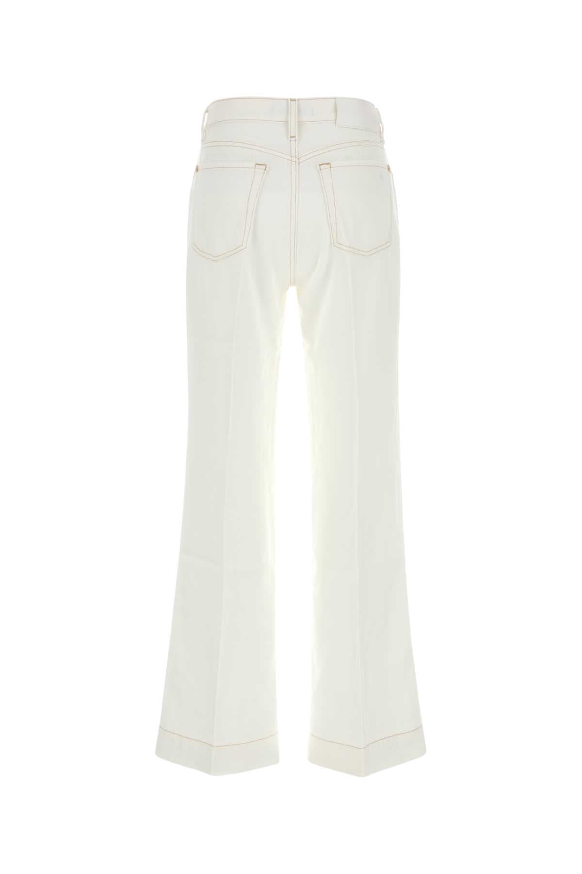 White lyocell Modern Dojo pant - мініатюра 2
