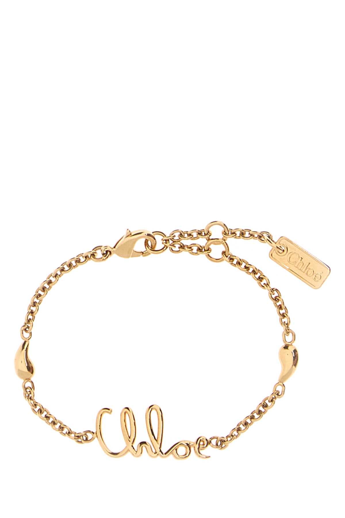 Gold metal bracelet