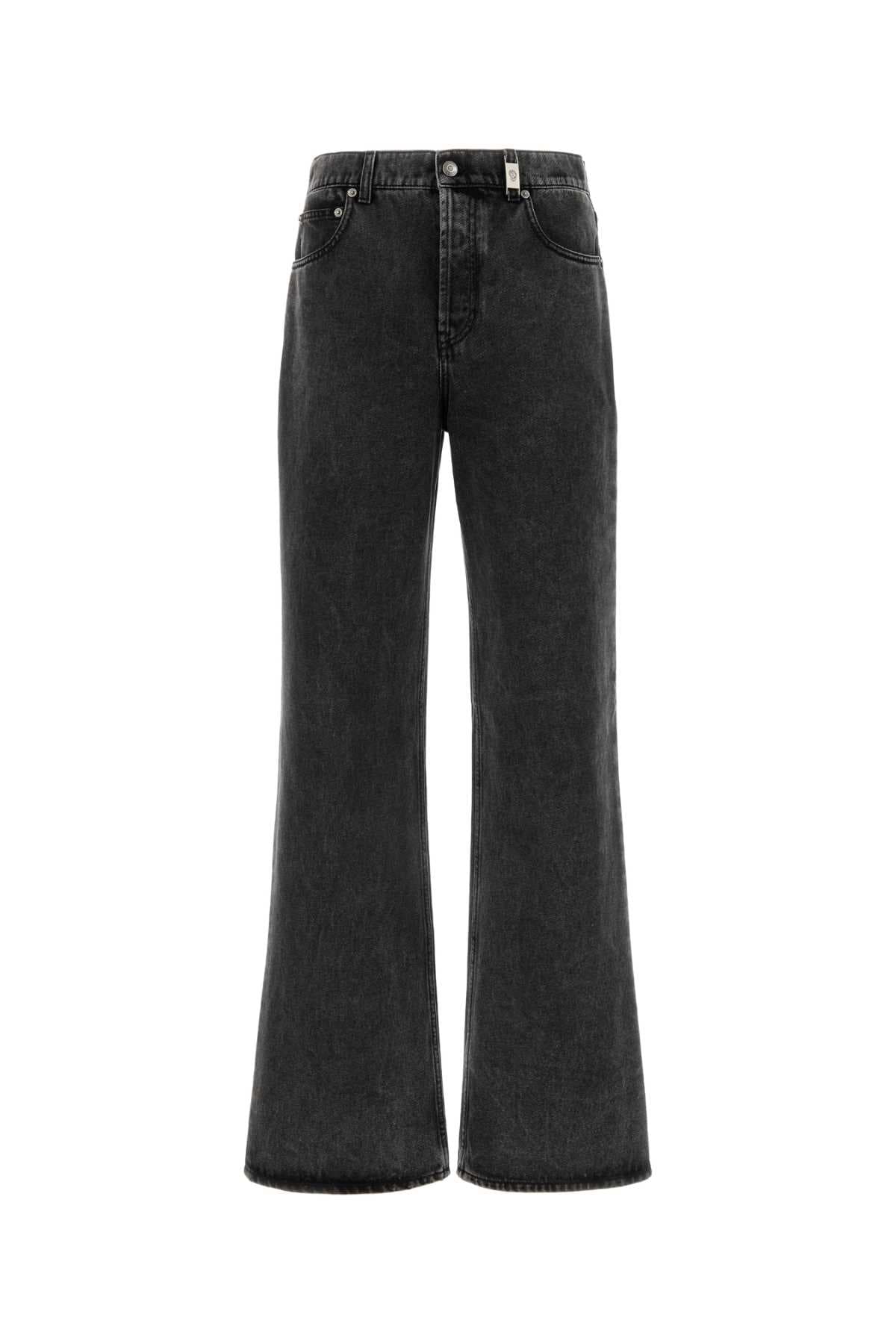 Grey denim jeans