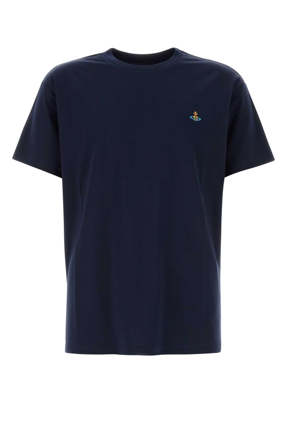 Midnight blue cotton t-shirt