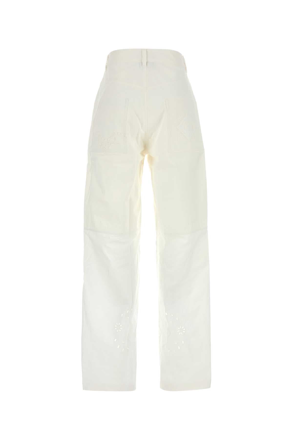 White cotton pant - мініатюра 2