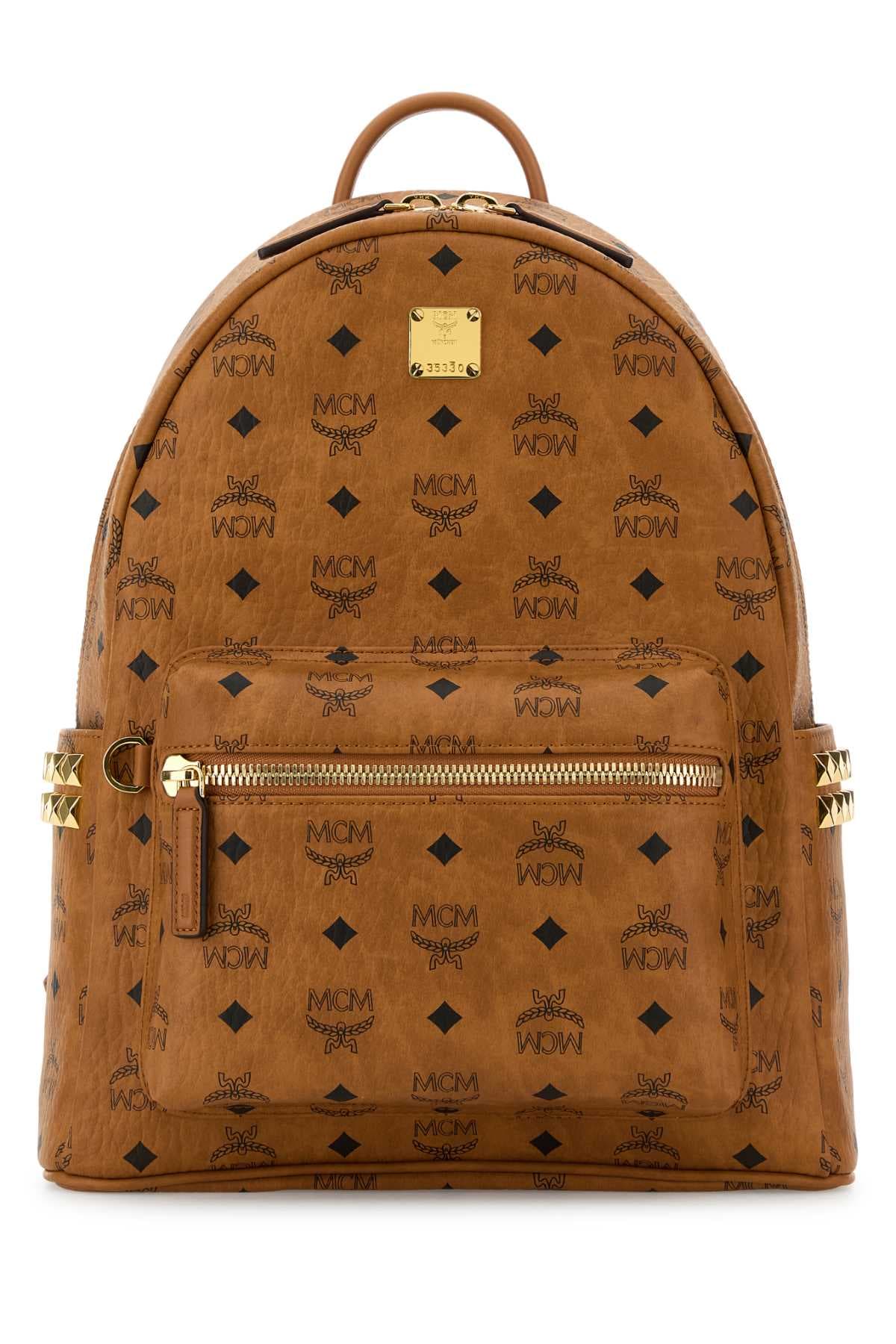 Printed canvas medium Stark backpack