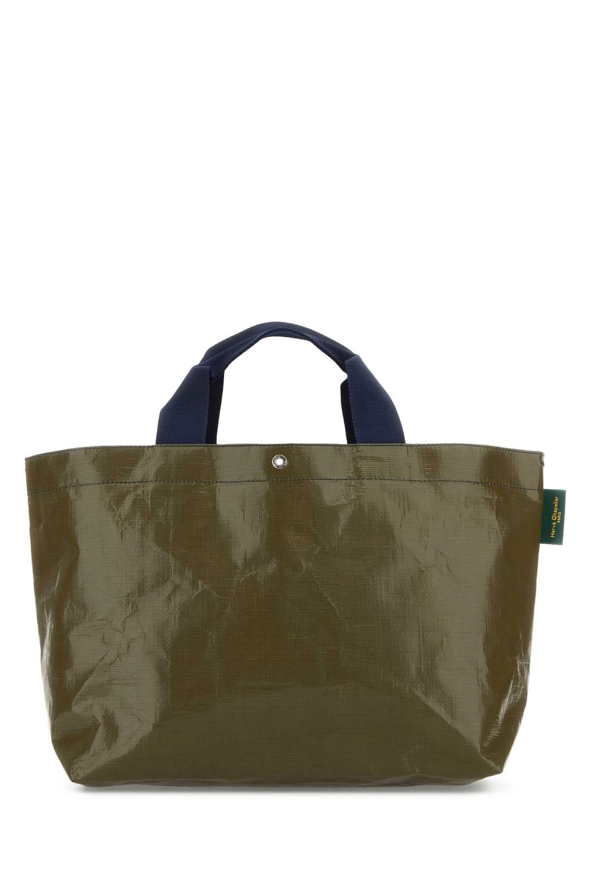 Army green polyethylene 2012PP shopping bag