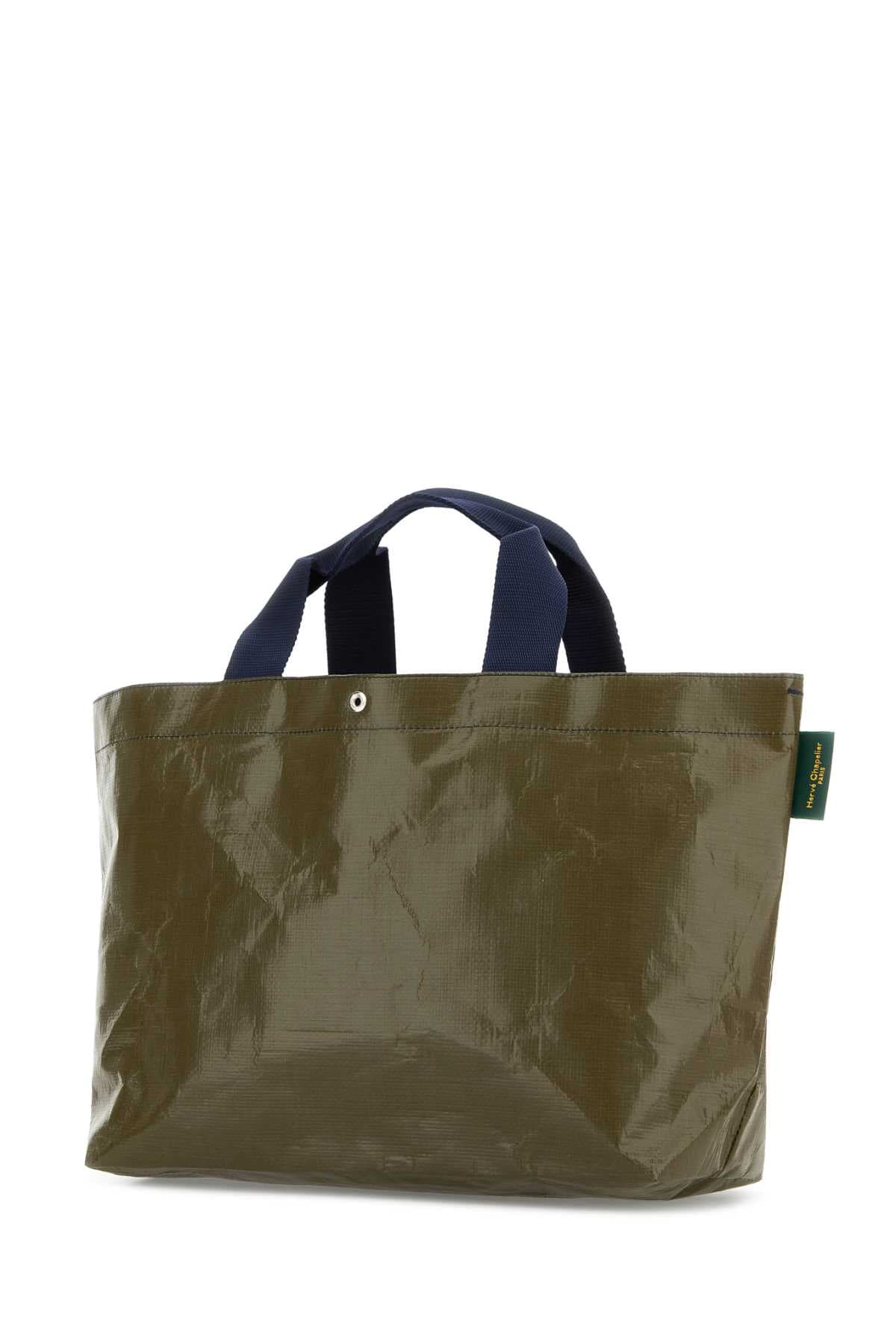 Army green polyethylene 2012PP shopping bag - мініатюра 2