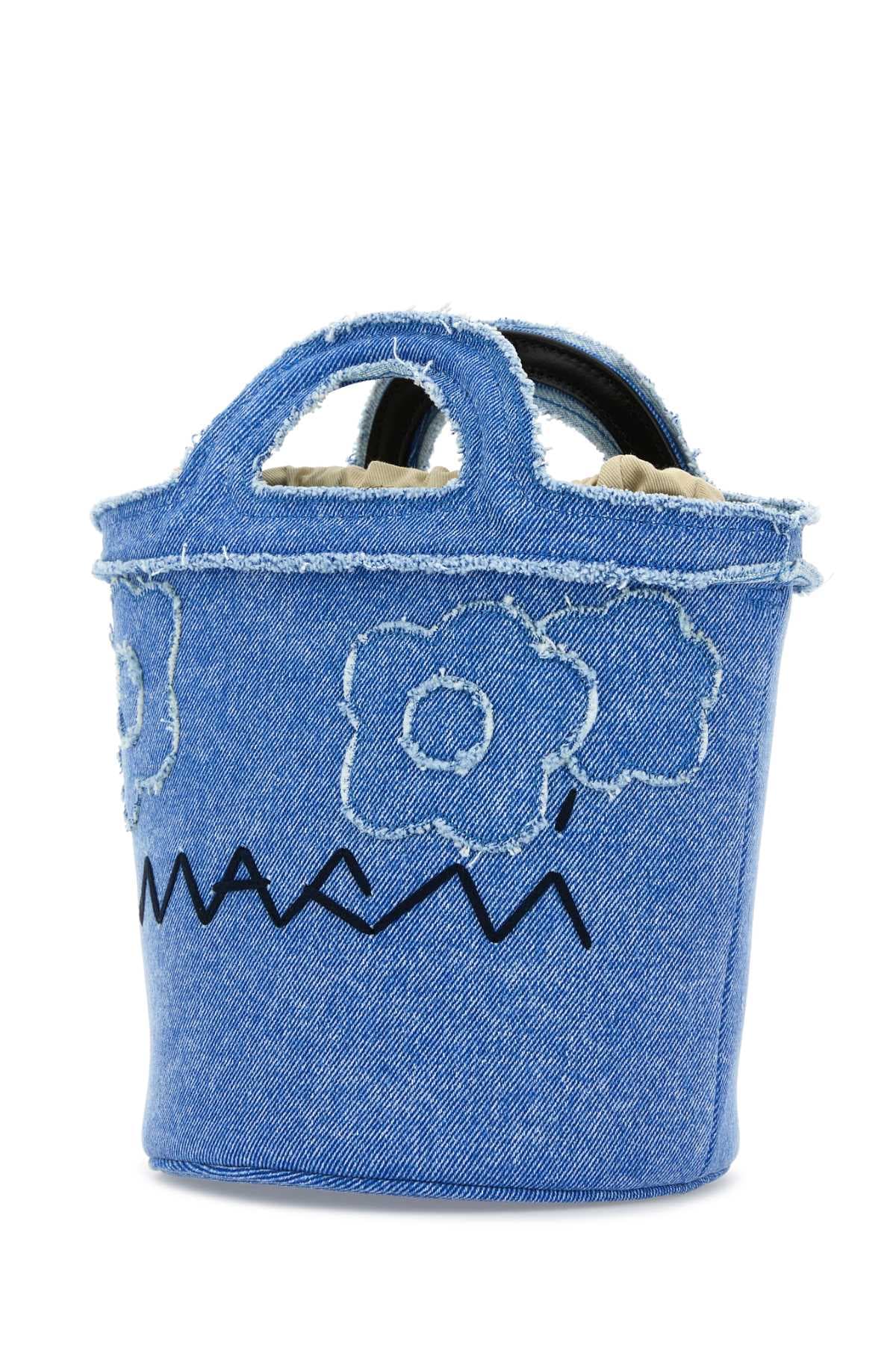 Denim bucket bag - мініатюра 2