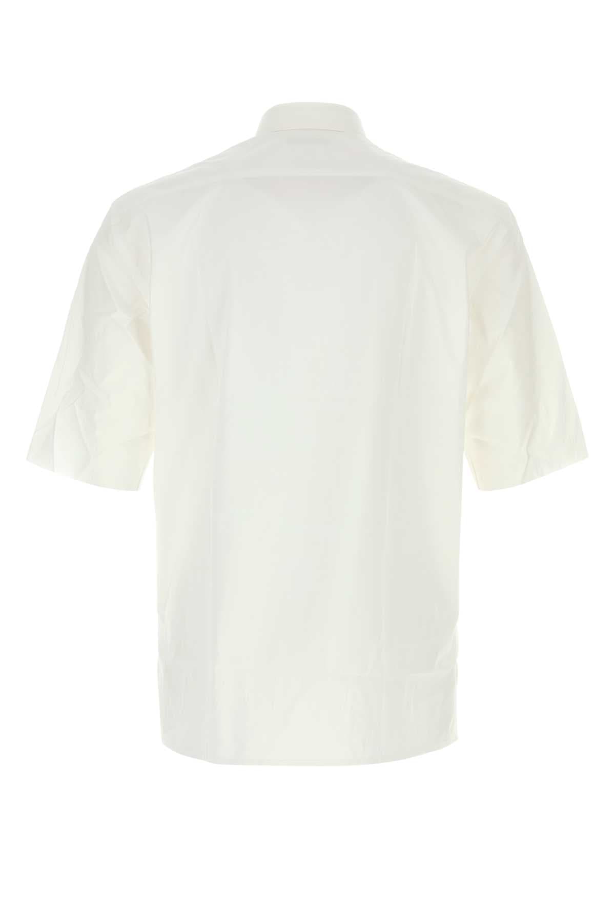 White poplin Guardia shirt - мініатюра 2
