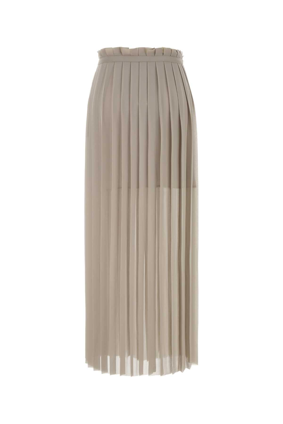 Cappuccino polyester skirt - мініатюра 2