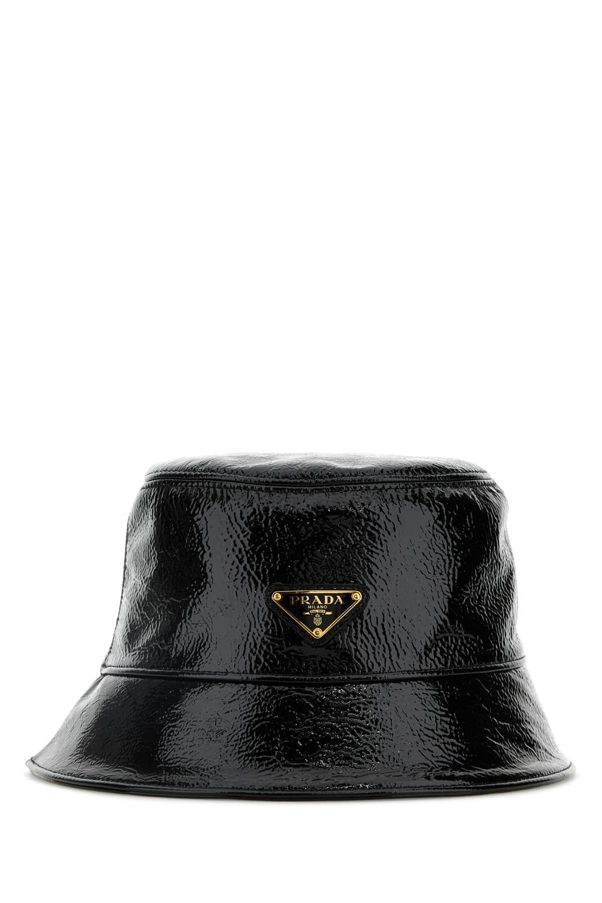 Black naplak bucket hat - мініатюра 2