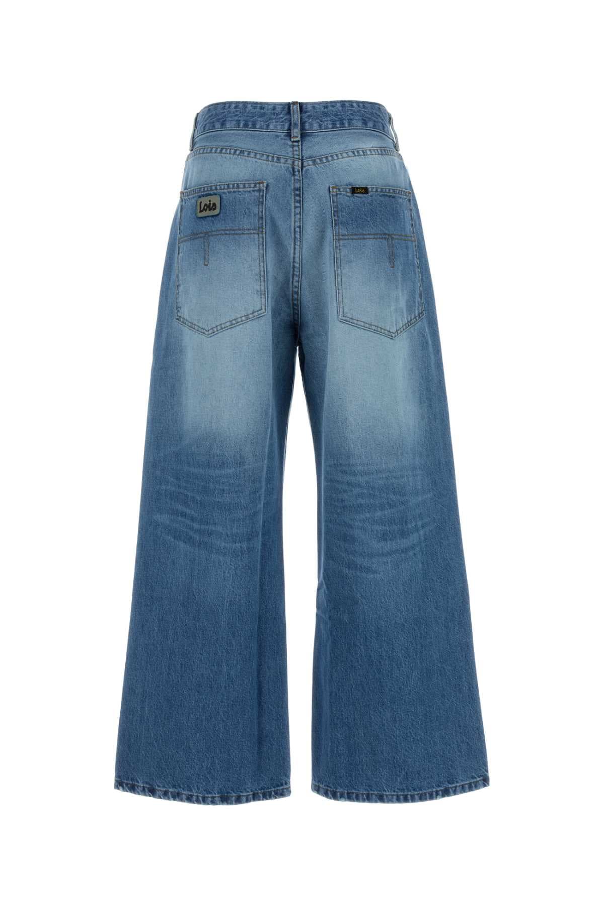Denim Beatrix wide-leg jeans - мініатюра 2