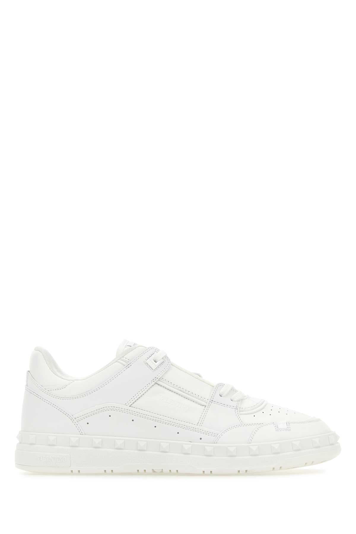 White leather Freedots sneakers