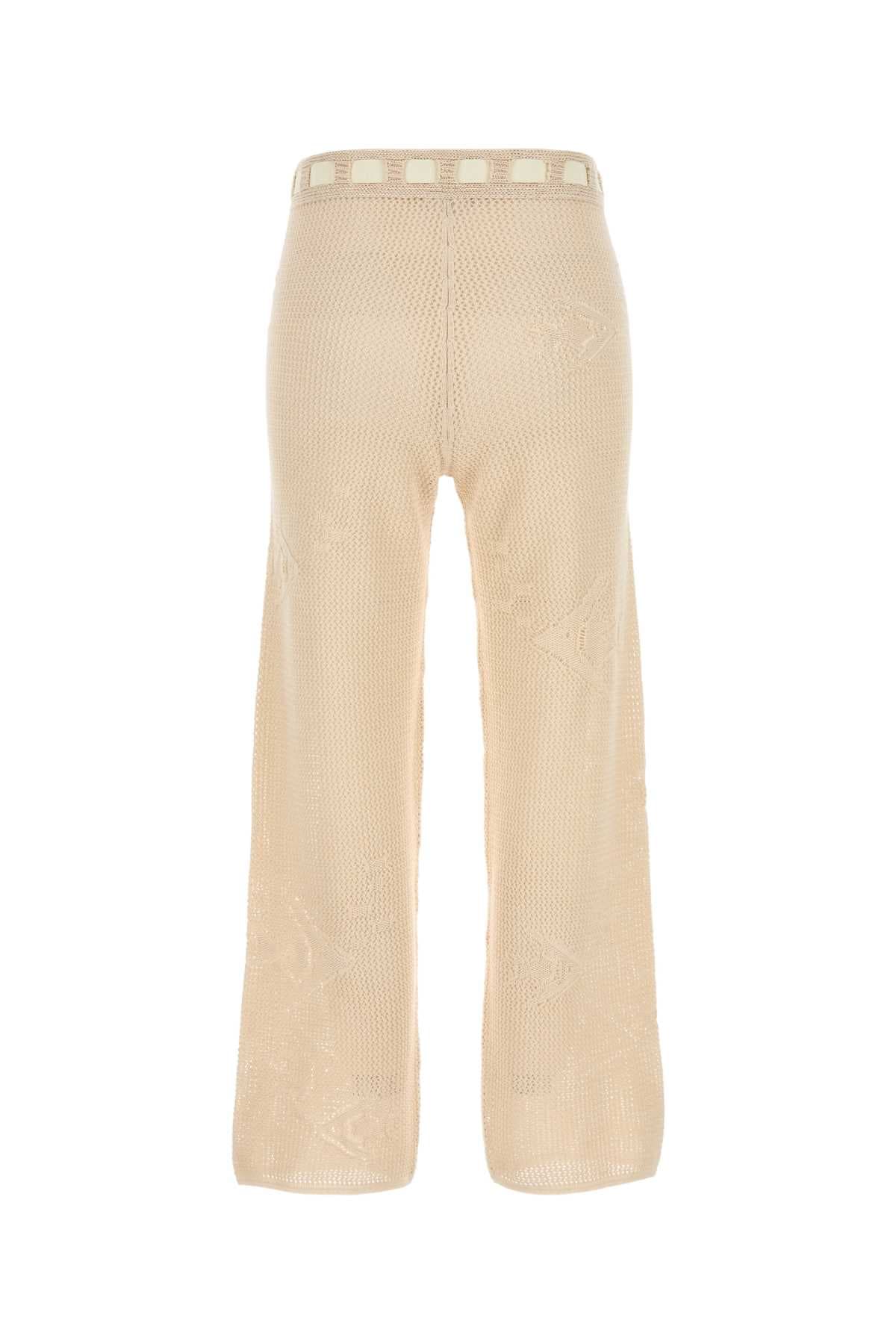 Beige crochet pant - мініатюра 2