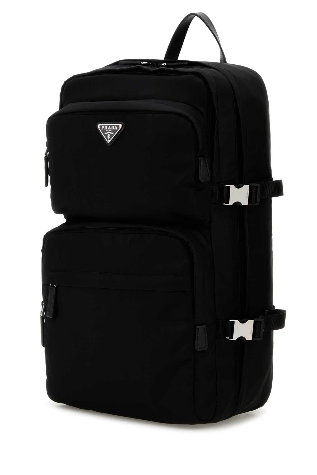 Black Re-Nylon backpack - мініатюра 2
