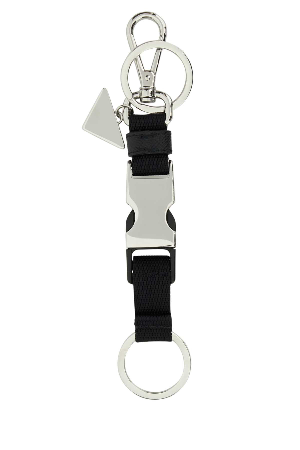 Black fabric keyring - мініатюра 2