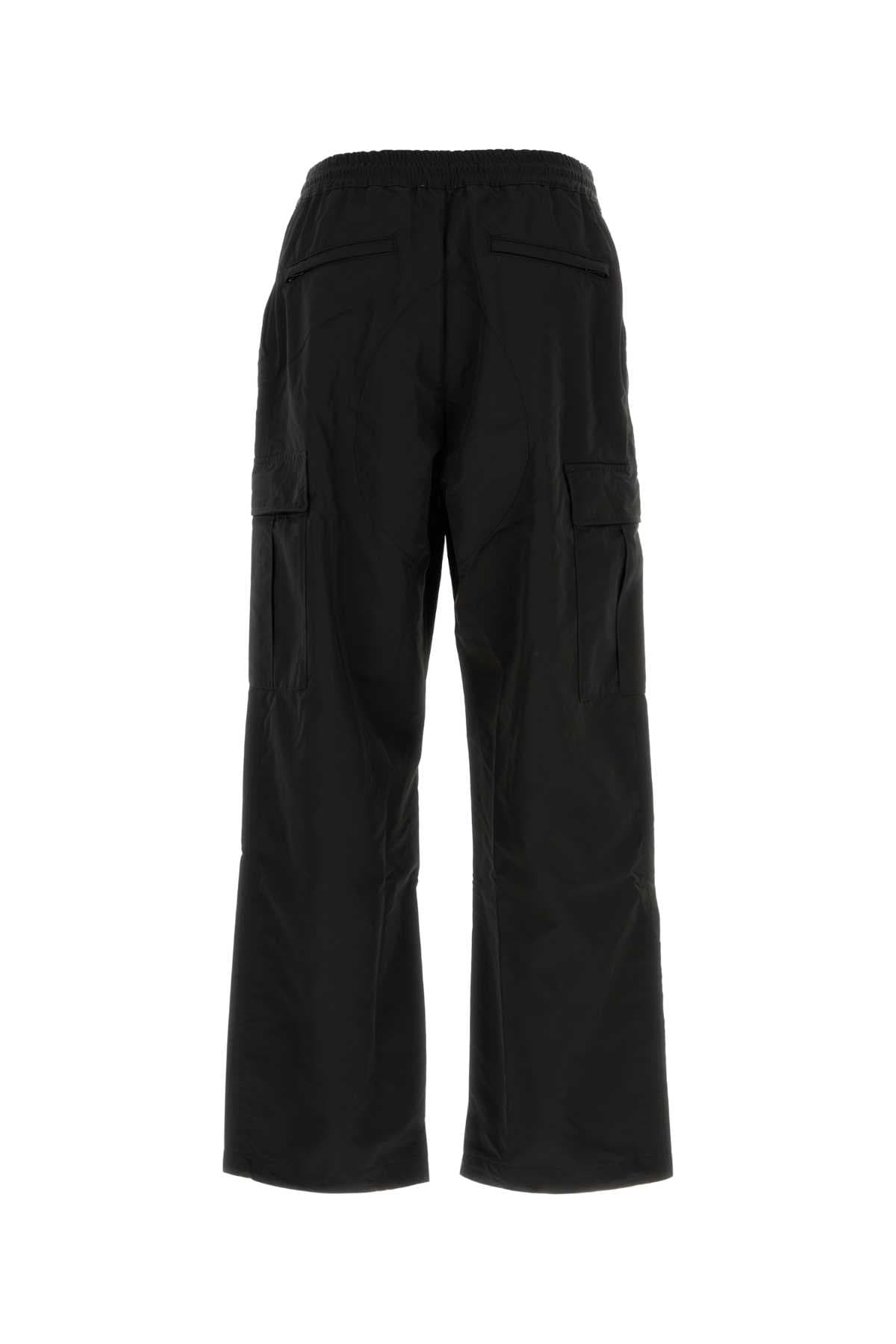 Black nylon blend cargo pant - мініатюра 2