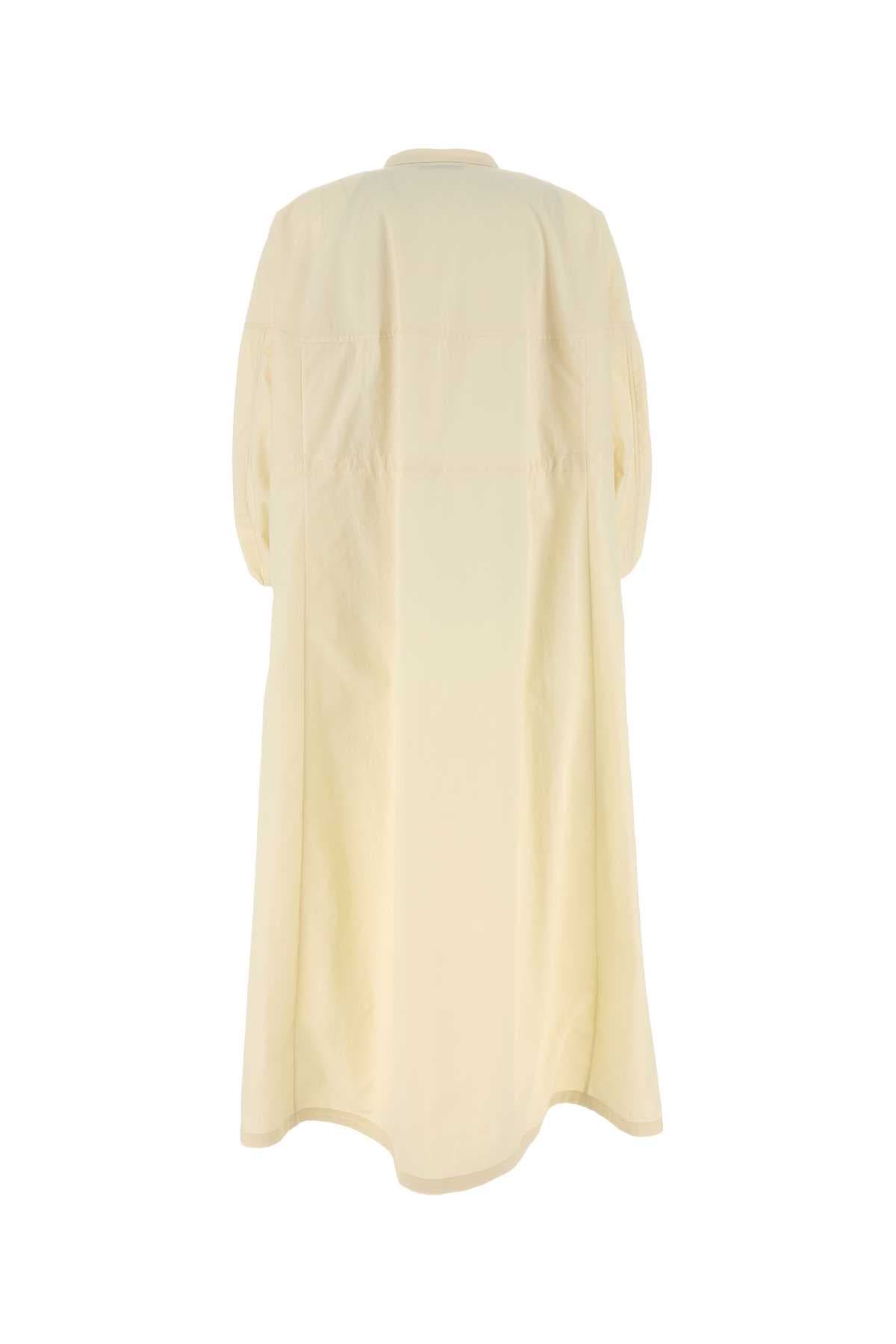 Cream nylon Laminar dress - мініатюра 2