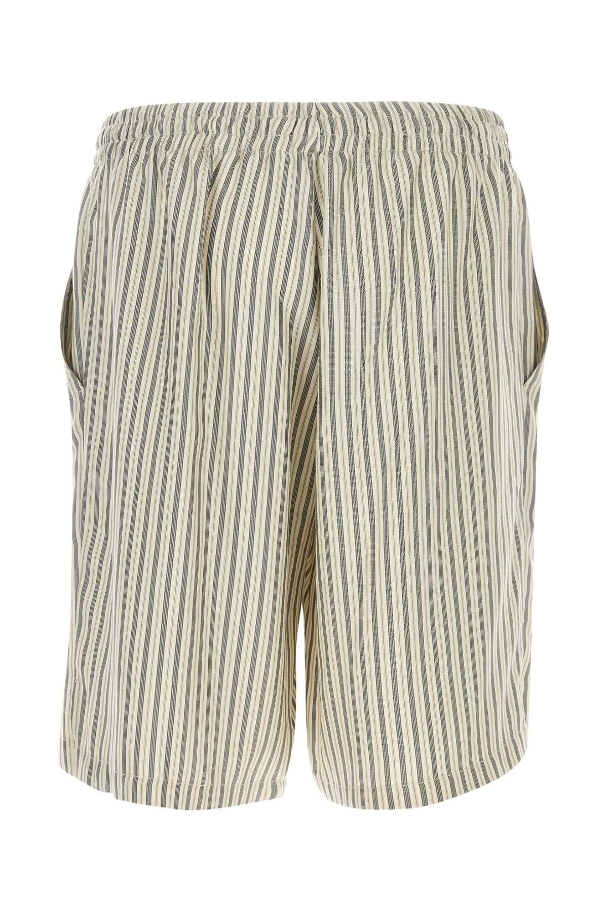 Embroidered silk bermuda shorts - мініатюра 2