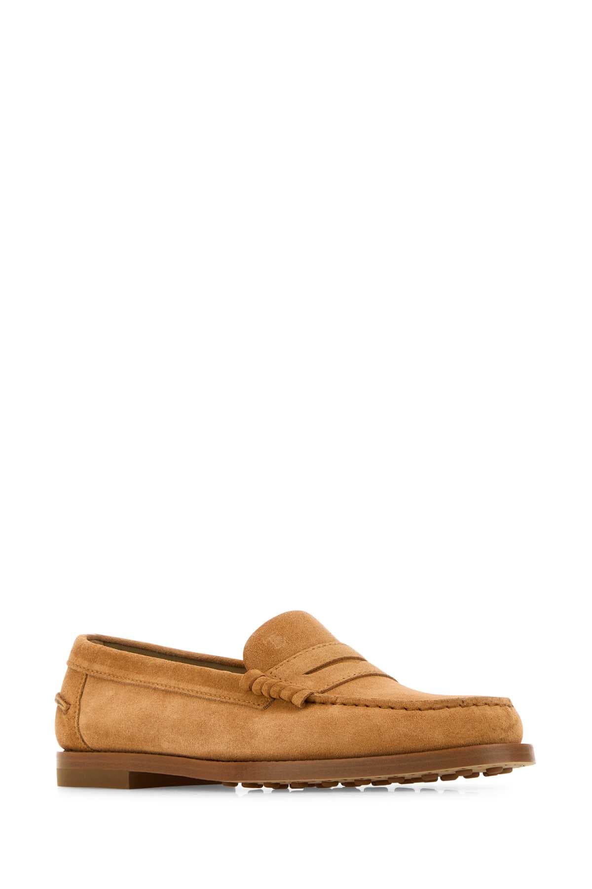 Camel suede loafers - мініатюра 2