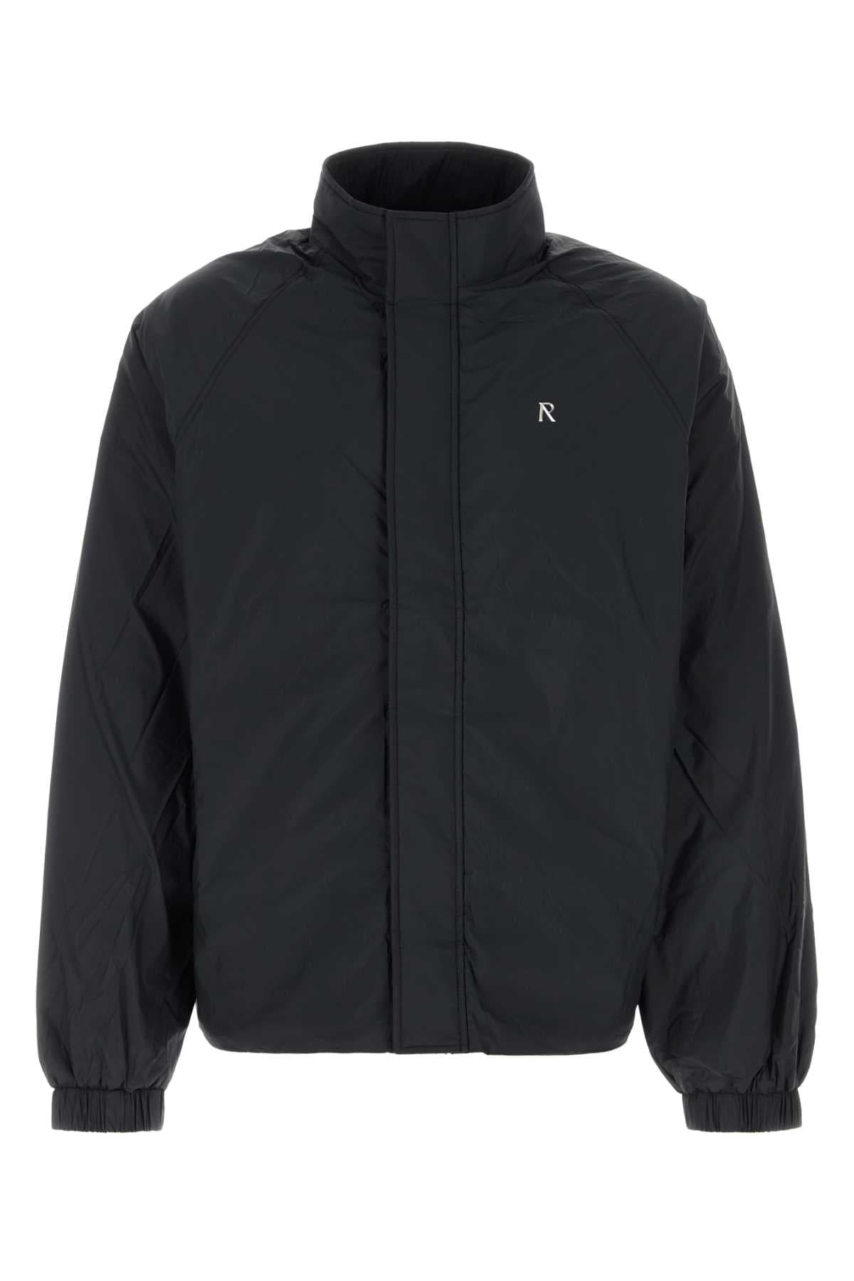 Black nylon jacket