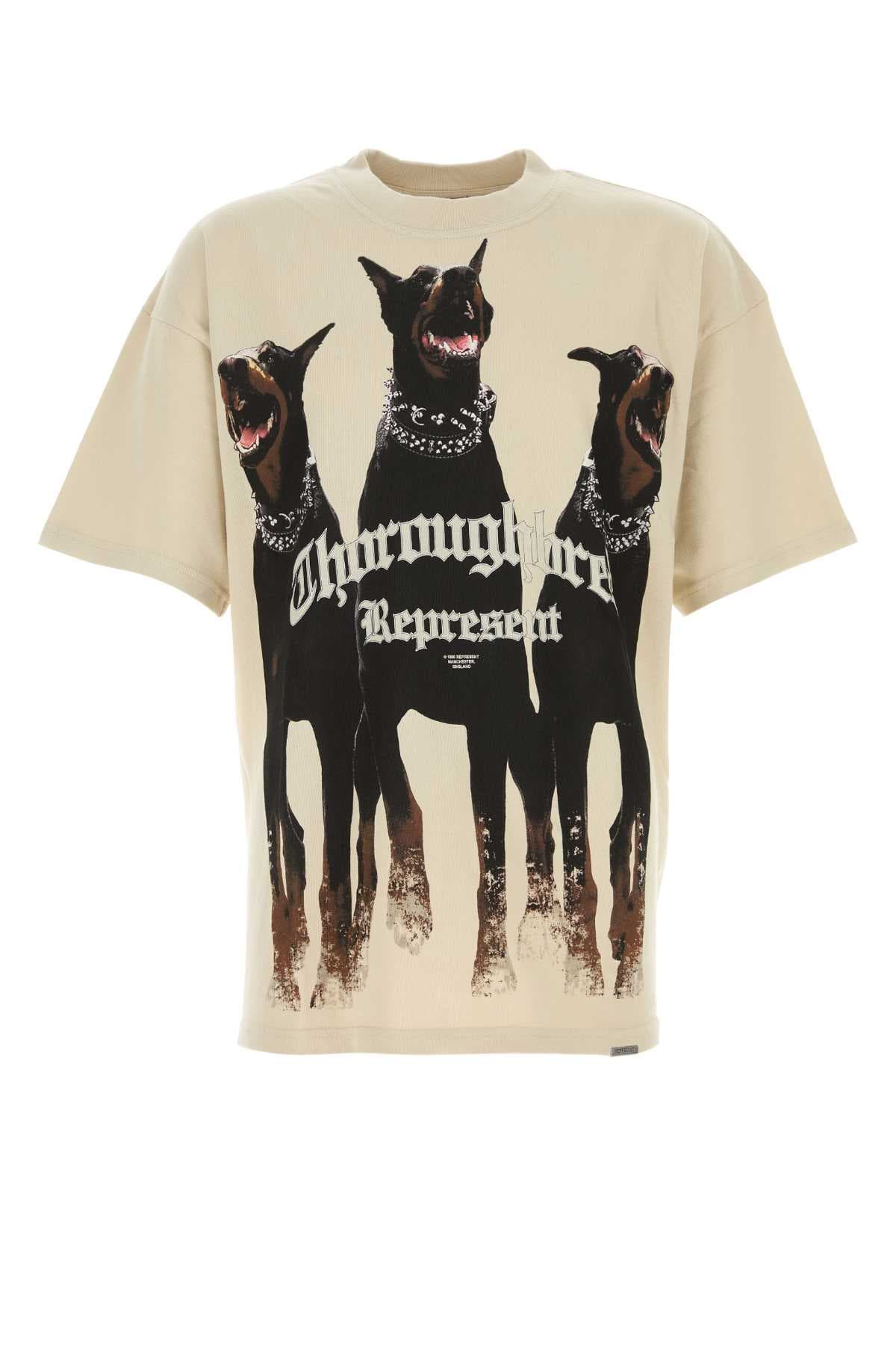 Sand cotton Thoroughbred t-shirt
