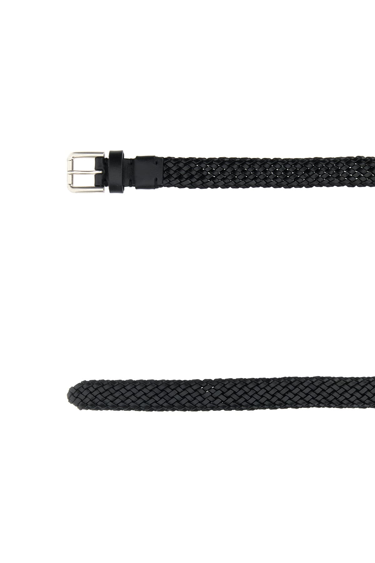 Black leather belt - мініатюра 2