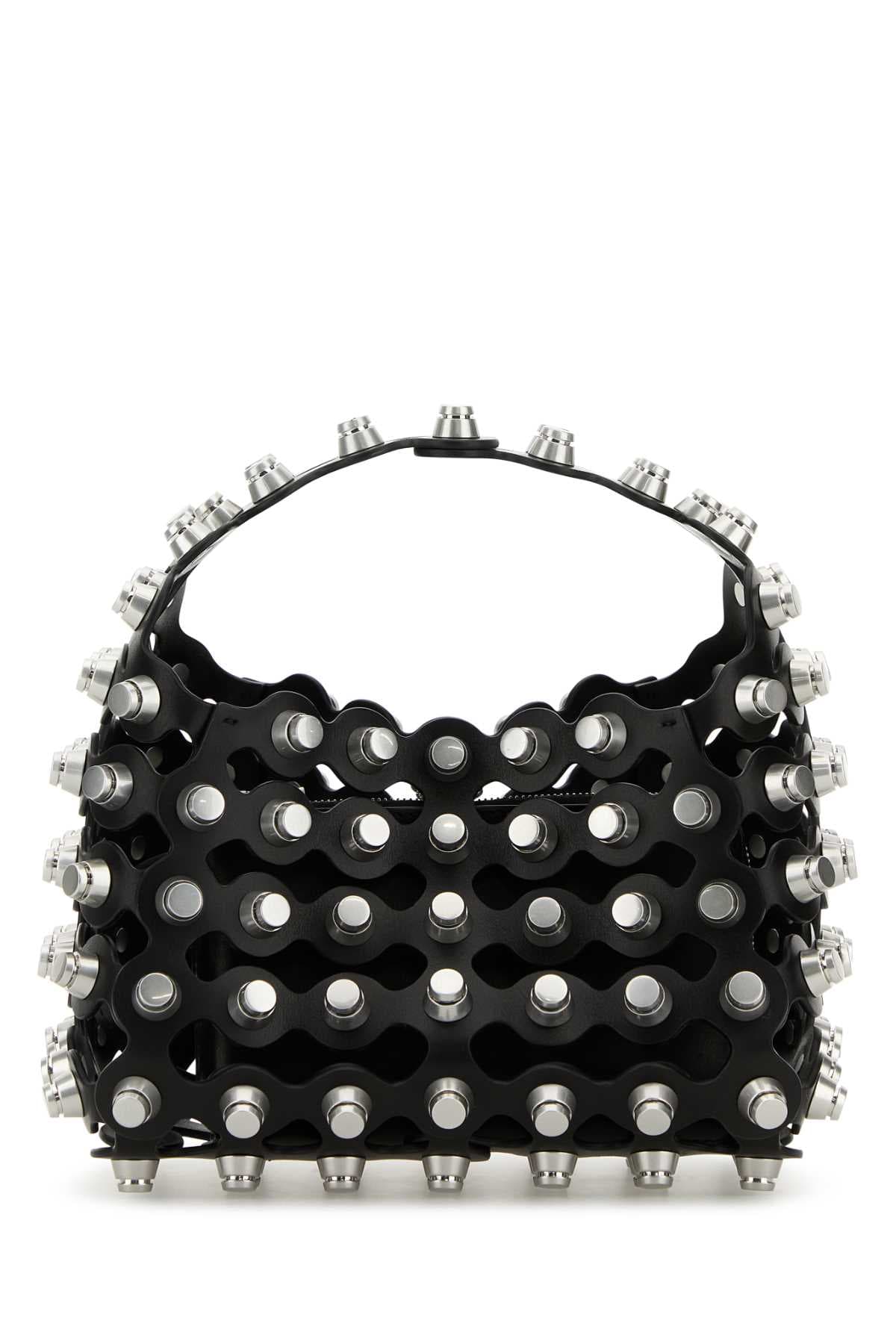 Embellished leather small Rex handbag