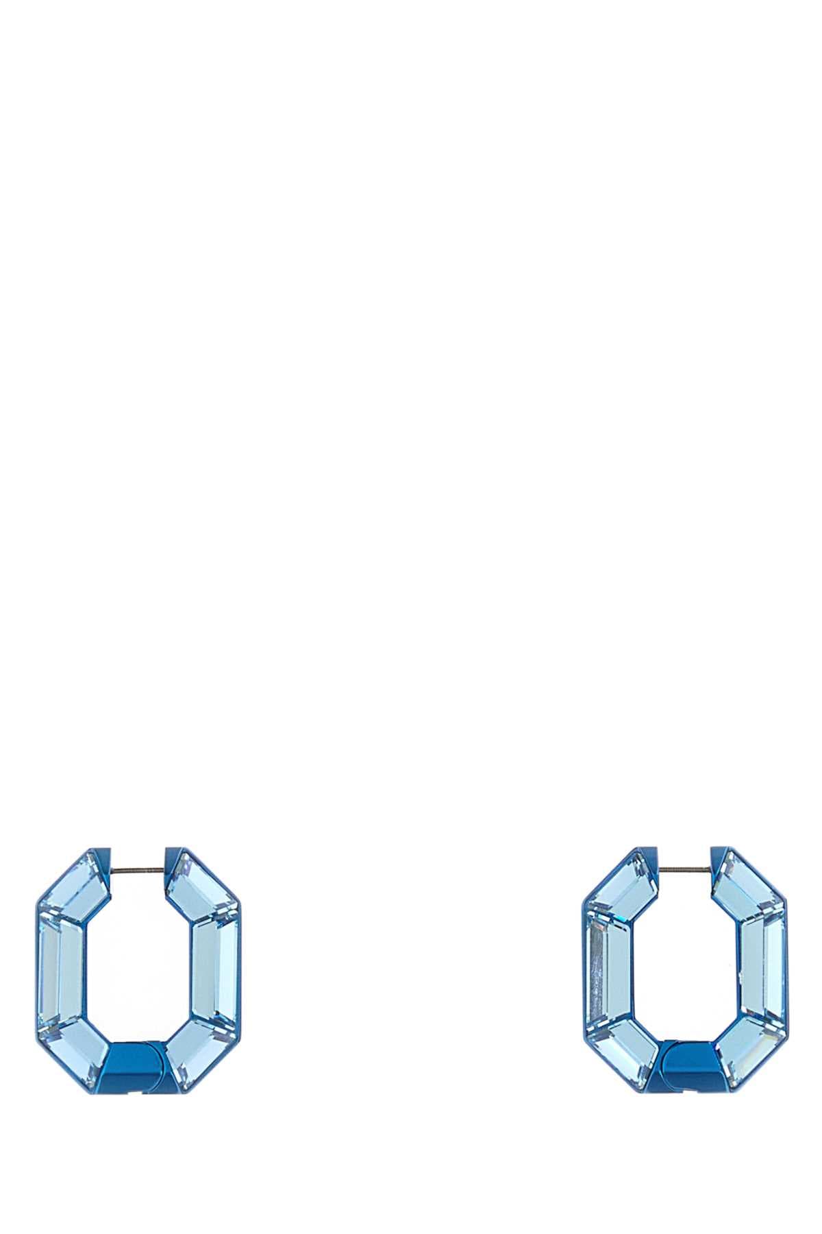 Light blue crystal Lucent earrings